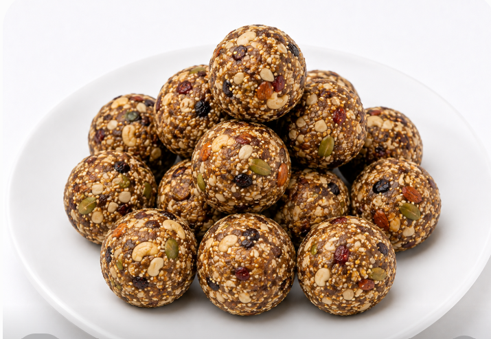 Poshtik Ladoo/पौष्टिक लाडू.