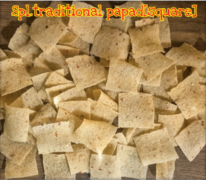 Spl.Tradinational Sabu batata Papad/स्पेशल पारंपरिक साबुदाणा-बटाटा पापड